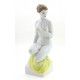 Hungarian Porcelain Hollohaza Woman Figurine