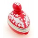 Vintage Hungarian Porcelain Duck Figurine Covered Dish - Red 