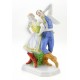 Herend Dancing Peasant Couple Figurine