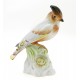 Herend Bohemian Waxwing Bird Figurine 