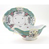 Herend Cornucopia Gravy Boat with Under Plate