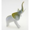 Hollohaza Elephant Figurine Hungarian Porcelain 