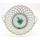 Herend Green Chinese Bouquet Basket