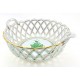 Herend Green Chinese Bouquet Basket