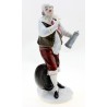 Rare Wallendorf Man Figurine with Runlet