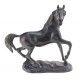 Solid Bronze Horse Figurine Signed