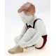 Vintage Hungarian Boy Figurine By Aquincum