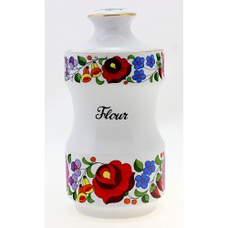Kalocsa Spice Holder Hungarian Porcelain