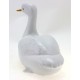 Hollohaza White & Gold Grebe Figurine Hungarian Porcelain