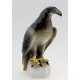 Hollohaza Eagle Figurine Hungarian Porcelain