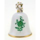 Herend Green Chinese Bouquet Bell - Small