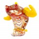 Murano Style Art Glass Owl Figurine