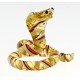 Murano Style Art Glass Cobra Figurine