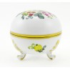 Herend Bouquet De Fruits Footed Covered Dish 