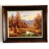 Oil Painting By Jozsef Csiszar - Autumn 