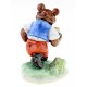 Herend Bear Figurine with Honey Jar