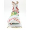 Vintage Herend Woman Figurine with Angel