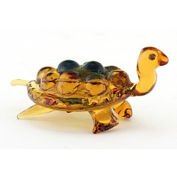 Murano Style Turtle Figurine Art Glass