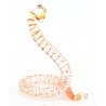 Murano Style Glass Snake Figurine Art Glass 