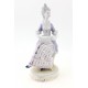 Hungarian Porcelain Hollohaza Rococo Woman Figurine