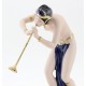 Royal Dux Snake Charmer Figurine