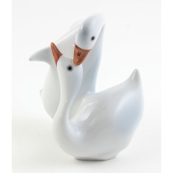 Hollohaza Pair of Ducks Figurine
