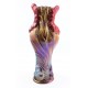 Ferenc Halmos Vase with Flower Hungarian Art Pottery Vase