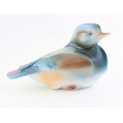 Hollohaza Duck Figurine Hungarian Porcelain