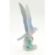 Vintage Hungarian Porcelain Hollohaza Bird Seagull Figurine
