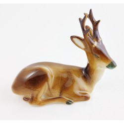 Vintage Zsolnay Deer Figurine