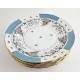 Hungarian Porcelain Herend Cornucopia Decor Dinner Plates Set of Six