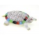 Hungarian Porcelain Hollohaza Fishnet Turtle Figurine