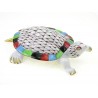 Hungarian Porcelain Hollohaza Fishnet Turtle Figurine