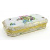 Vintage Herend Bouquet de Saxe Decor Covered Dish